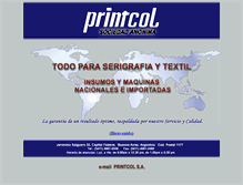 Tablet Screenshot of printcol.com